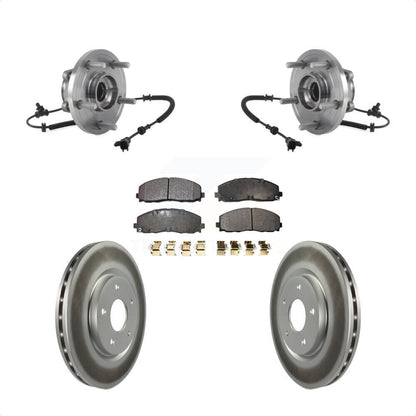 Kit de plaquettes de Rotor de frein enduit de roulement de moyeu avant, pour Chrysler Pacifica Grand Carava