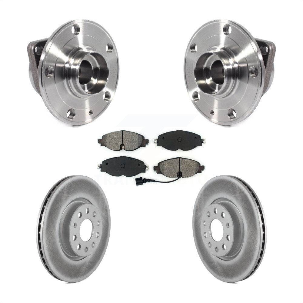 Kit de plaquettes de Rotor de frein, roulement de moyeu avant, pour Volkswagen Taos GTI Golf Alltrac