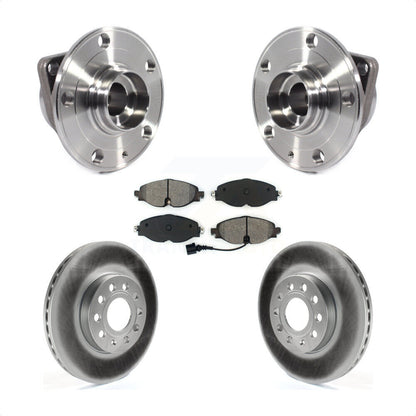 Kit de plaquettes de Rotor de frein enduit de roulement de moyeu avant, pour Volkswagen Jetta Taos Golf Aud