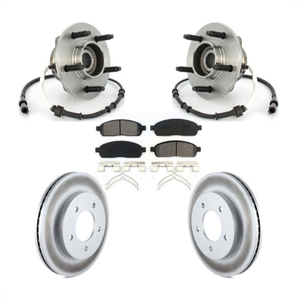 Kit de plaquettes de Rotor de frein, roulement de moyeu avant, pour Ford F-150 2004, avec roue à 5 écrous