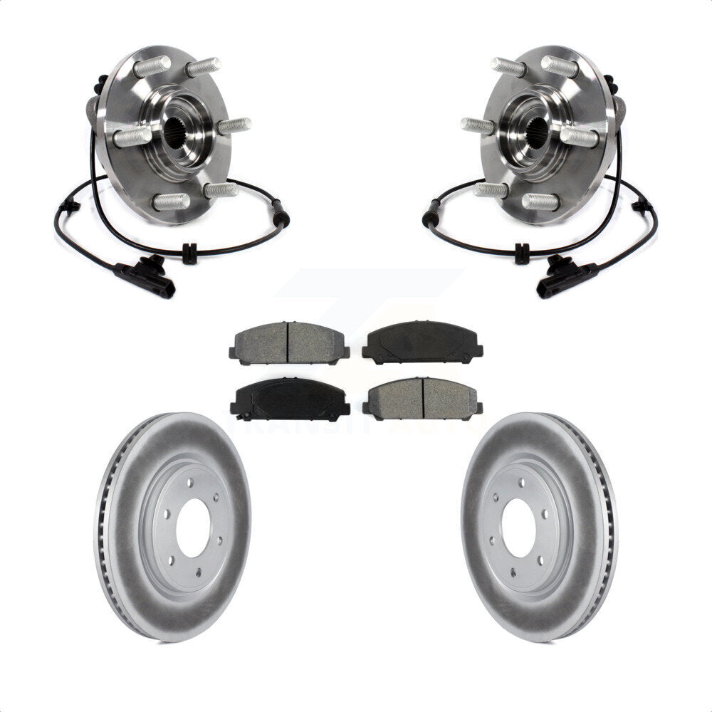 Kit de plaquettes de Rotor de frein, roulement de moyeu avant, pour INFINITI QX80 Nissan Armada QX5