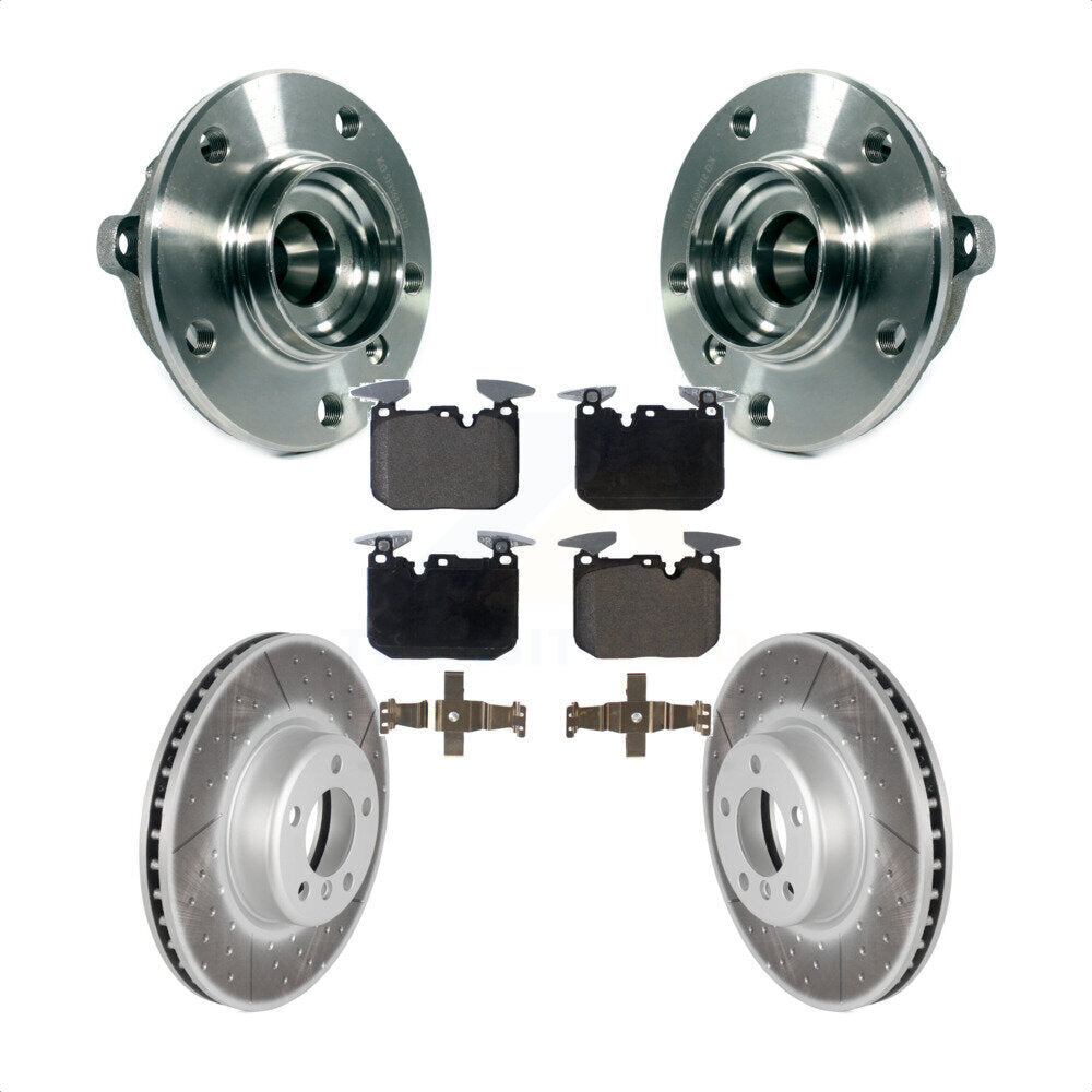 Kit de plaquettes de Rotor de frein, roulement de moyeu avant, pour BMW 328i xDrive 320i 228i 435i G
