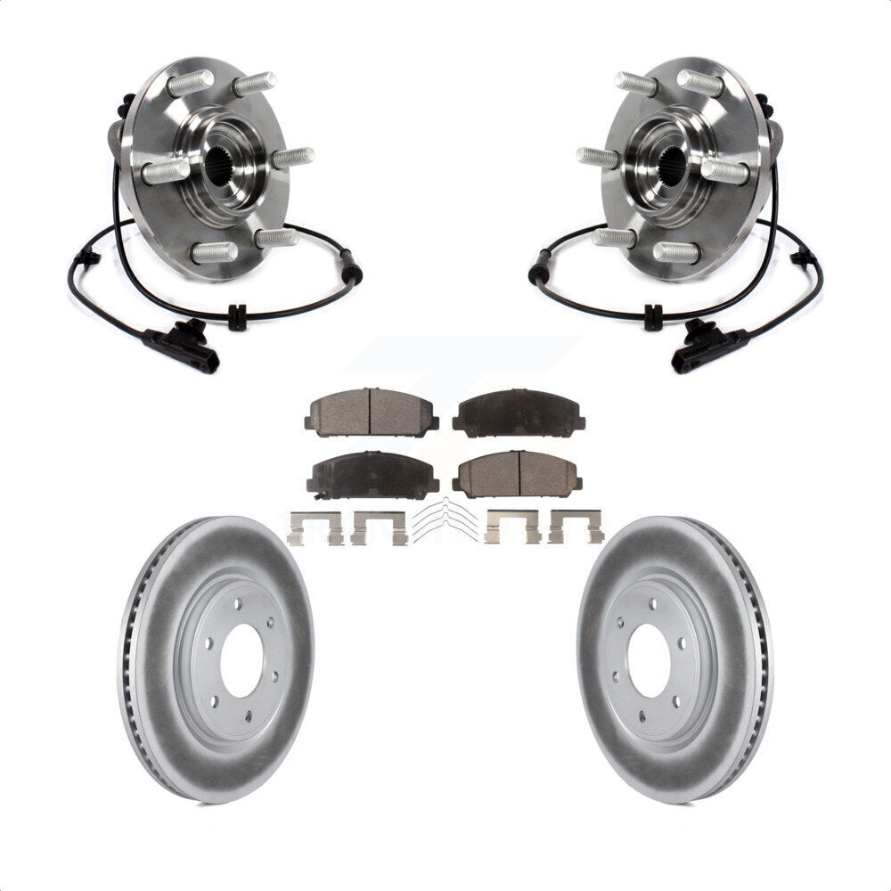 Kit de plaquettes de Rotor de frein, roulement de moyeu avant, pour INFINITI QX80 Nissan Armada QX5