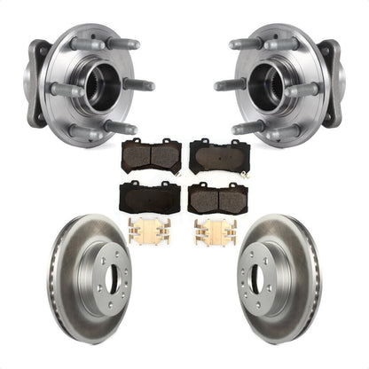 Kit de plaquettes de Rotor de frein, roulement de moyeu avant, pour Chevrolet Colorado GMC Canyon 4W