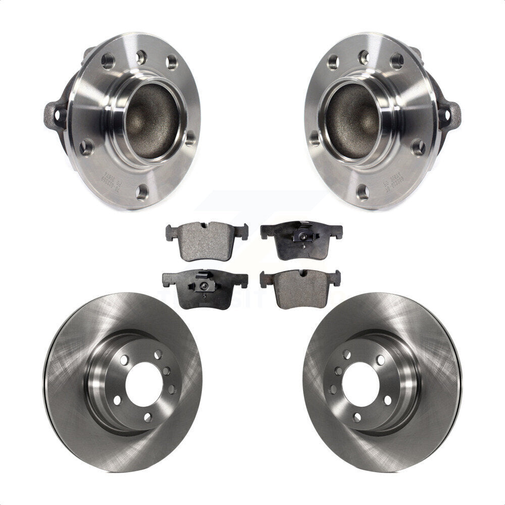 Kit de rotors et plaquettes de frein à disque d'assemblage de roulement de moyeu avant pour BMW 328i 330e