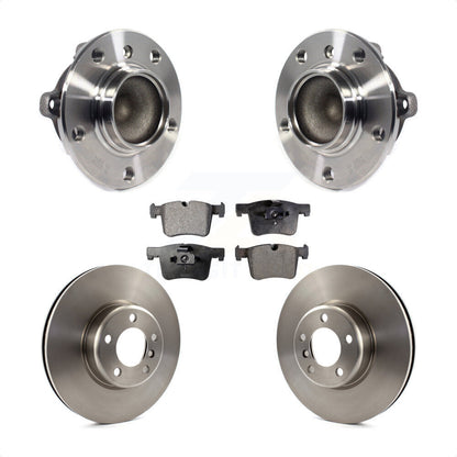 Kit de rotors et plaquettes de frein à disque d'assemblage de roulement de moyeu avant pour BMW 335i