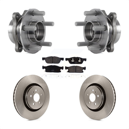 Kit de Rotor et plaquettes de frein, roulement de moyeu avant, pour Ford Fusion Lincoln MKZ continenta