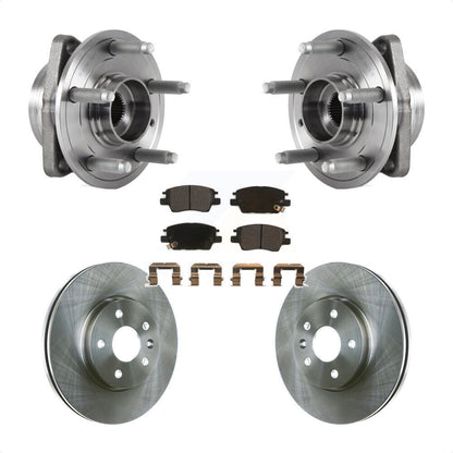 Kit de plaquettes de Rotor de frein, ensemble de roulements de moyeu avant pour Chevrolet Cruze Volt Bolt E