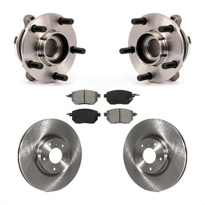 Kit de rotors et plaquettes de frein à disque d'assemblage de roulement de moyeu avant pour Nissan Murano