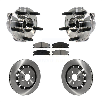Kit de Rotor et de plaquettes de frein, roulement de moyeu avant, pour Ford Taurus Police Interceptor Seda