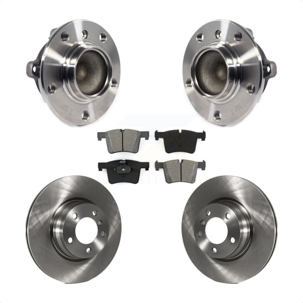 Kit de rotors et plaquettes de frein à disque d'assemblage de roulement de moyeu avant pour BMW 328i 330e