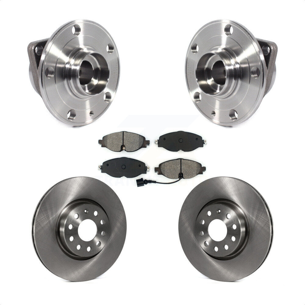 Kit de plaquettes de Rotor de frein, roulement de moyeu avant, pour Volkswagen Taos GTI Golf Alltrack Aud