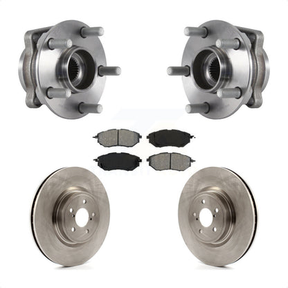 Ensemble de roulement de moyeu avant, Rotor de frein à disque et Kit de plaquettes pour Subaru Forester 2.0