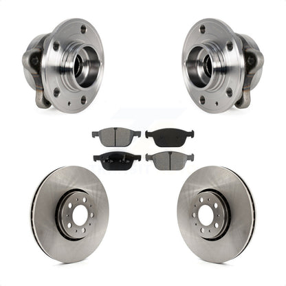 Ensemble de roulements de moyeu avant, Rotors et plaquettes de frein à disque, Kit pour Volvo XC90