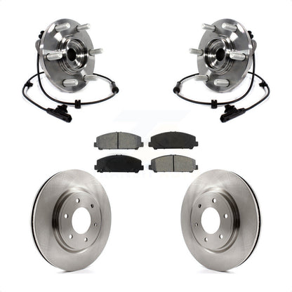 Kit de plaquettes de Rotor de frein à disque, roulement de moyeu avant, pour INFINITI QX80 Nissan Armada QX5