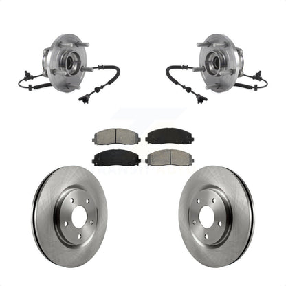 Kit de Rotor et de plaquettes de frein à disque, roulement de moyeu avant, pour Chrysler Pacifica Grand Carava
