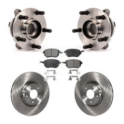 Kit de rotors et plaquettes de frein à disque d'assemblage de roulement de moyeu avant pour Nissan Murano