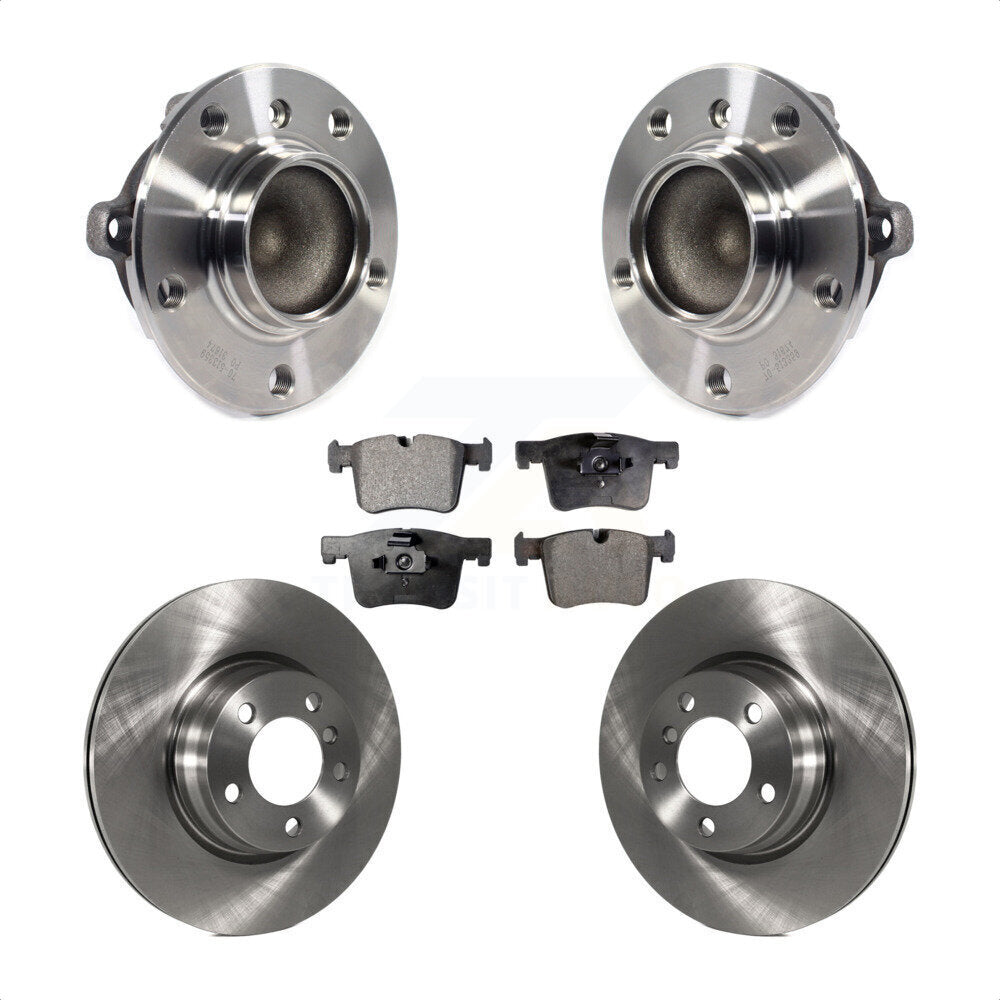 Kit de rotors et plaquettes de frein à disque d'assemblage de roulement de moyeu avant pour BMW 328i 330e