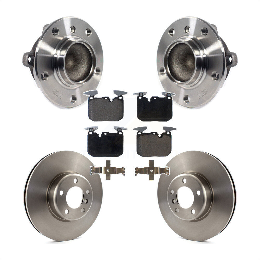 Kit de Rotor et de plaquettes de frein, roulement de moyeu avant, pour BMW 335i 328i 228i 435i M240i 230i