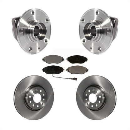 Kit de Rotor et plaquettes de frein à disque, ensemble de roulements de moyeu avant pour Volkswagen GTI Arteo