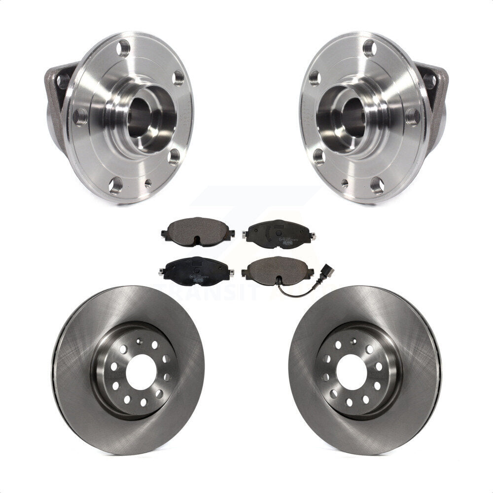 Kit de plaquettes de Rotor de frein, roulement de moyeu avant, pour Volkswagen Taos GTI Golf Alltrack Aud