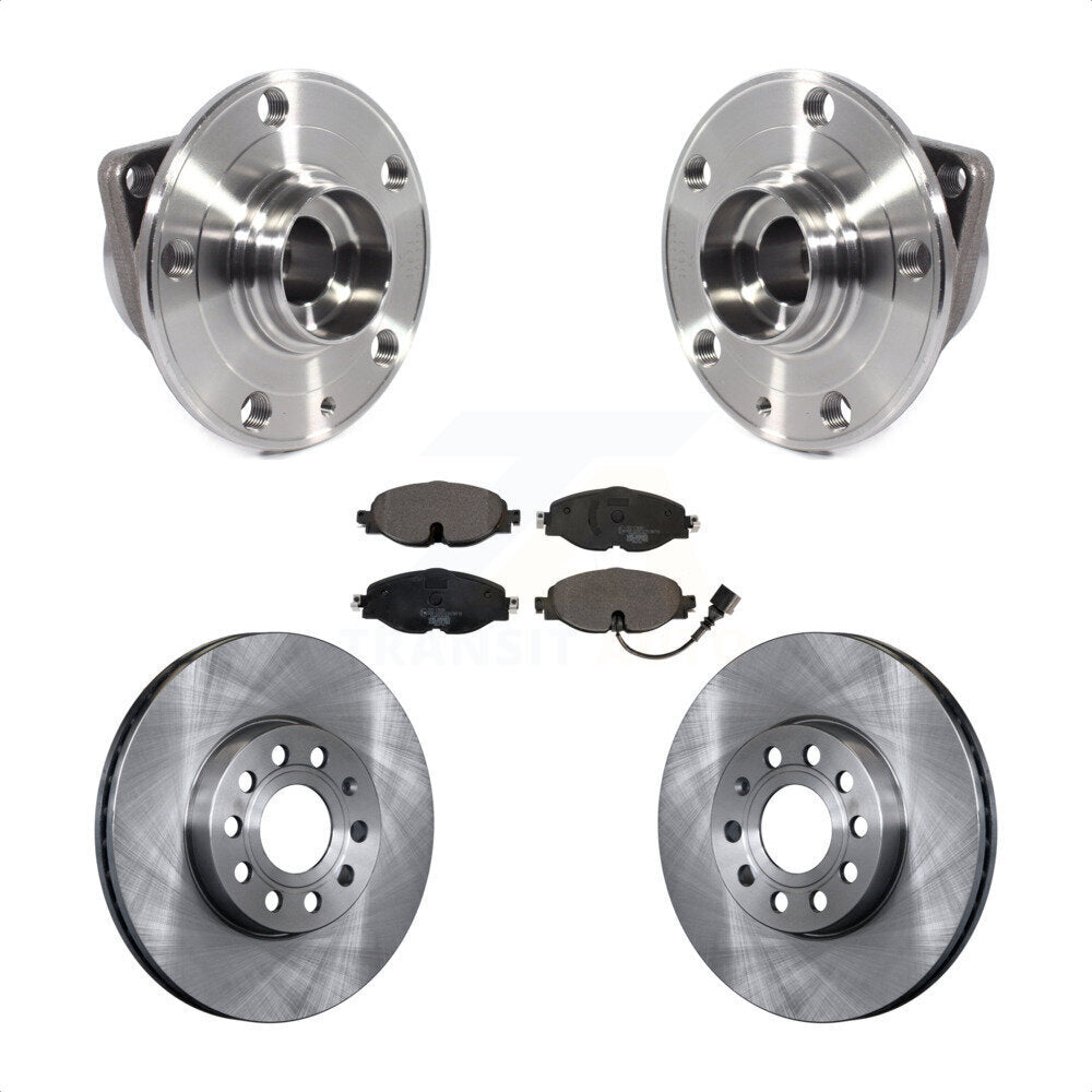 Kit de plaquettes de Rotor de frein, roulement de moyeu avant, pour Volkswagen Jetta Taos Golf SportWage