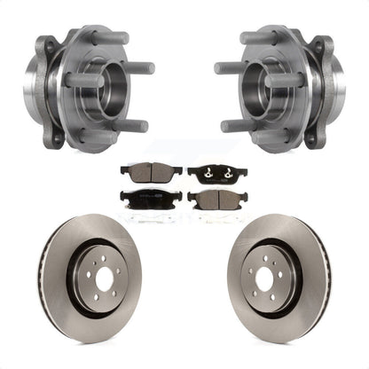Kit de Rotor et plaquettes de frein, roulement de moyeu avant, pour Ford Fusion Lincoln MKZ continenta