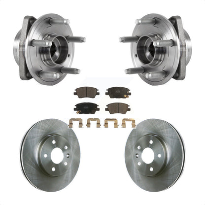 Kit de plaquettes de Rotor de frein, ensemble de roulements de moyeu avant pour Chevrolet Cruze Volt Bolt E