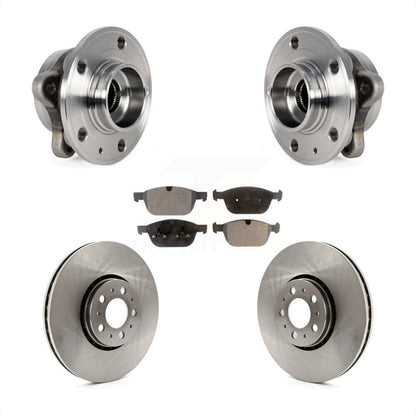 Kit de rotors de frein à disque et de plaquettes en céramique, ensemble de roulements de moyeu avant pour Volvo XC9