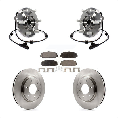 Kit de plaquettes de Rotor de frein à disque, roulement de moyeu avant, pour INFINITI QX80 Nissan Armada QX5