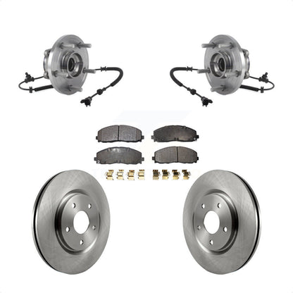 Kit de Rotor et de plaquettes de frein à disque, roulement de moyeu avant, pour Chrysler Pacifica Grand Carava