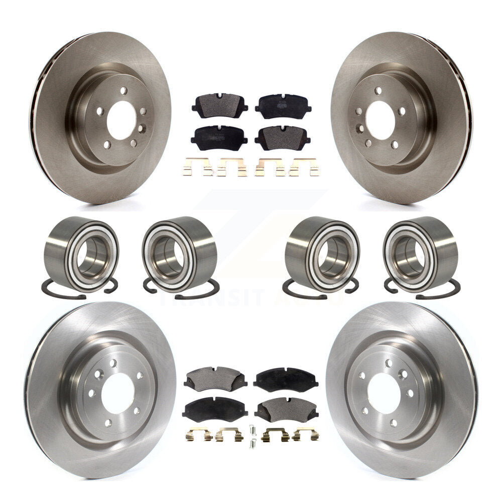 Kit de Rotor et plaquettes de frein à disque, roulement avant et arrière (10 pièces) pour Land Rover Range Spor