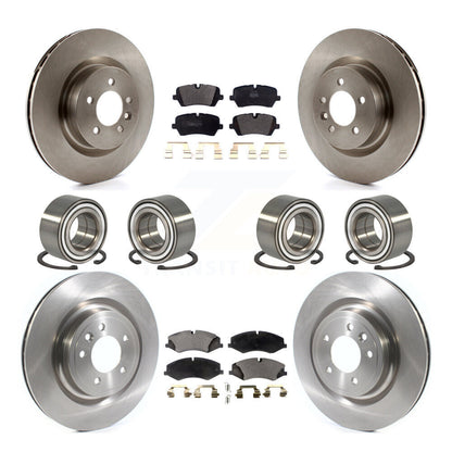 Kit de Rotor et plaquettes de frein à disque, roulement avant et arrière (10 pièces) pour Land Rover Range Spor