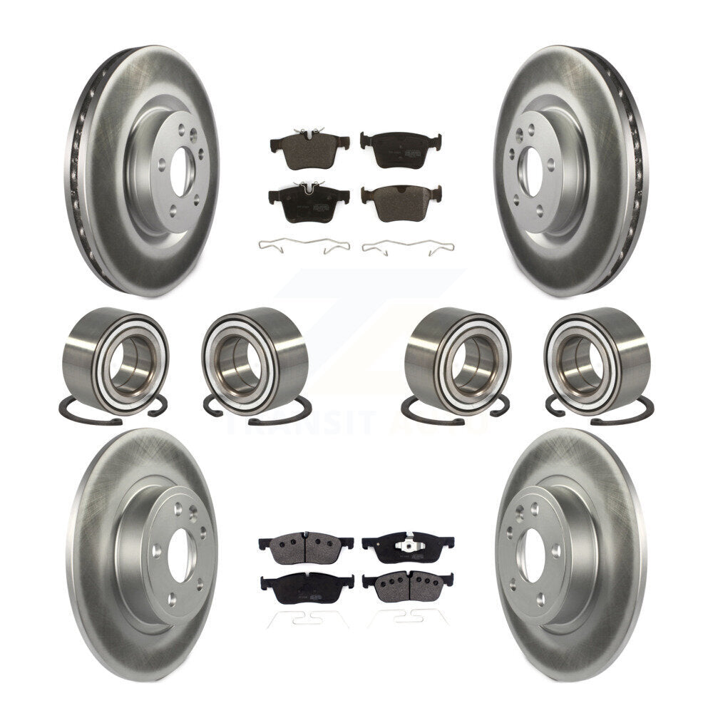 Kit de Rotor et de plaquettes de frein enduits de roulement avant et arrière, pour Land Rover Discovery Spor