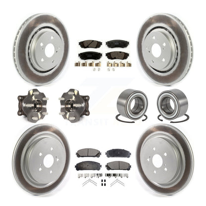 Kit de plaquettes de rotor de frein, roulement de moyeu avant et arrière (10 pièces) pour Lexus RX350 AW 2016