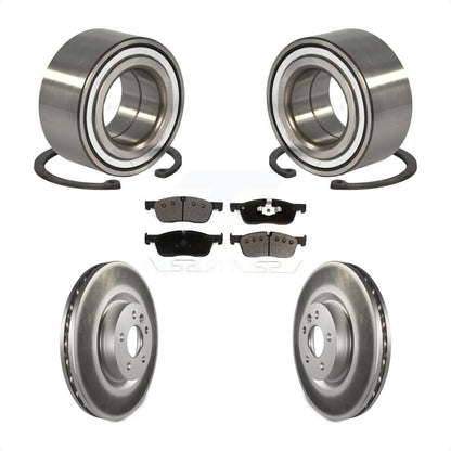 Kit de Rotor et plaquettes de frein revêtus de roulement de roue avant, pour Land Rover Discovery Spor