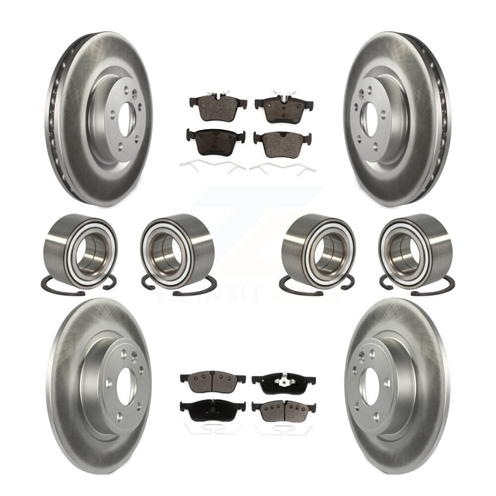 Kit de Rotor et de plaquettes de frein enduits de roulement avant et arrière, pour Land Rover Discovery Spor