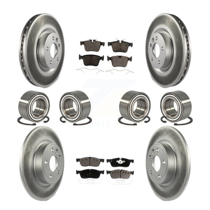 Kit de Rotor et de plaquettes de frein enduits de roulement avant et arrière, pour Land Rover Discovery Spor