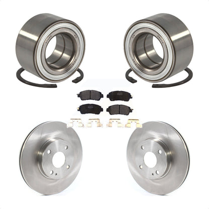 Kit de rotors et plaquettes de frein à disque de roulement de roue avant pour Toyota Yaris iA