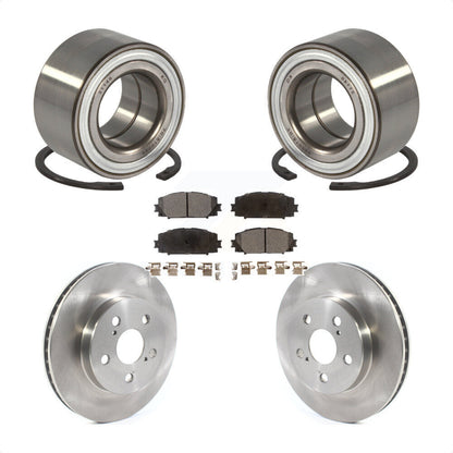 Kit de rotors et plaquettes de frein à disque, roulement de roue avant, pour Toyota Prius Prime awd-e