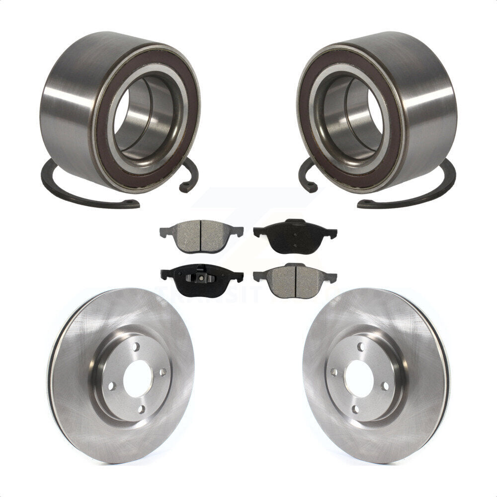 Kit de rotors et plaquettes de frein à disque de roulement de roue avant pour Ford EcoSport 2018 – 2022
