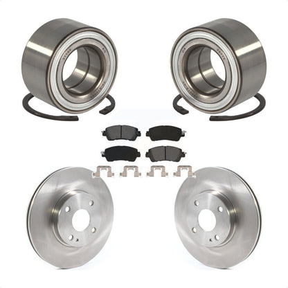 Kit de rotors et plaquettes de frein à disque de roulement de roue avant pour Toyota Yaris iA