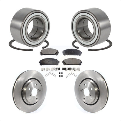 Kit de rotors de frein à disque et de plaquettes en céramique, roulement de roue avant, pour Lexus RX350 2016