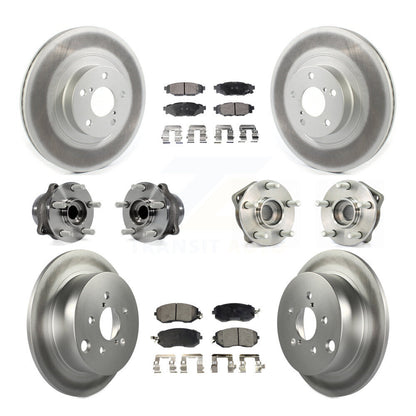 Kit de rotors et plaquettes de frein à roulement avant et arrière (10 pièces) pour Subaru XV Crosstre