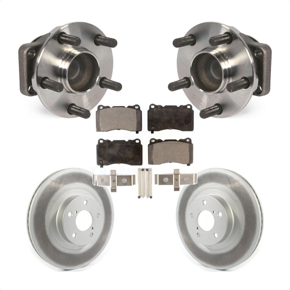 Kit de plaquettes de Rotor de frein de manteau de roulement de moyeu avant pour 19 Toyota 86 TRD édition spéciale