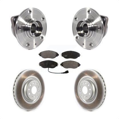 Kit de plaquettes de Rotor de frein, manteau de roulement de moyeu avant, pour Volkswagen Tiguan Jetta Audi Q3