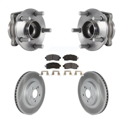 Kit de plaquettes de Rotor de frein, ensemble de roulements de moyeu avant, pour Subaru Crosstrek Imprez