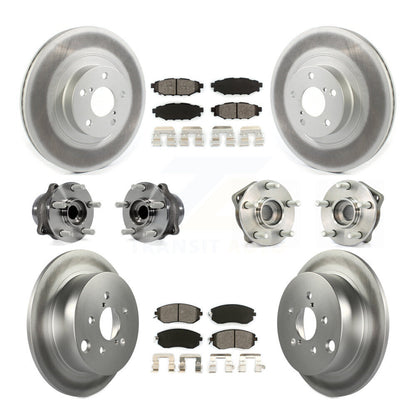 Kit de rotors et plaquettes de frein à roulement avant et arrière (10 pièces) pour Subaru XV Crosstre