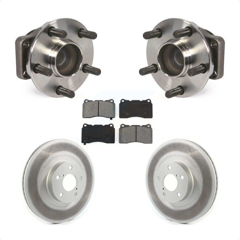 Kit de plaquettes de Rotor de frein de manteau de roulement de moyeu avant pour 19 Toyota 86 TRD édition spéciale