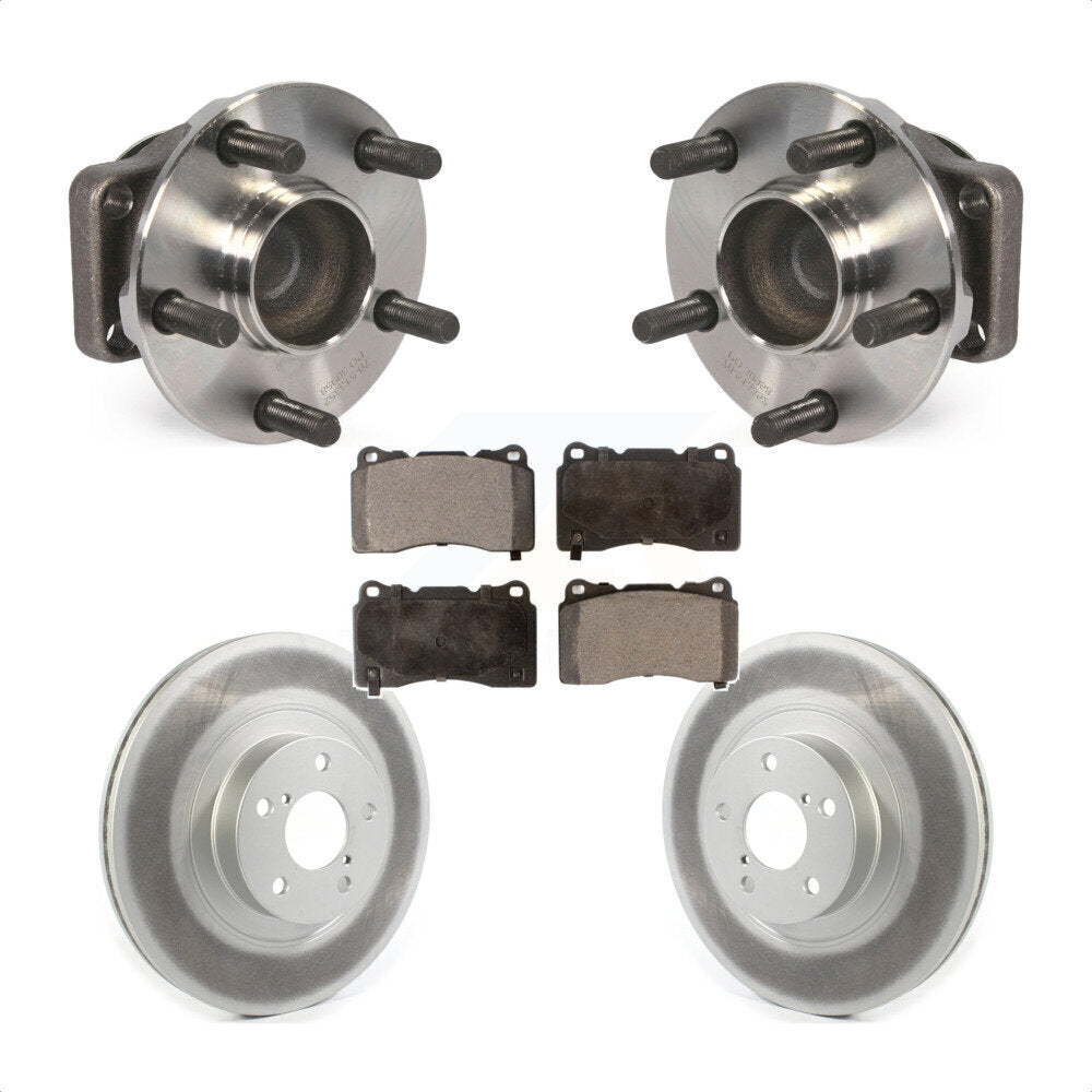 Kit de plaquettes de Rotor de frein de manteau de roulement de moyeu avant pour 19 Toyota 86 TRD édition spéciale
